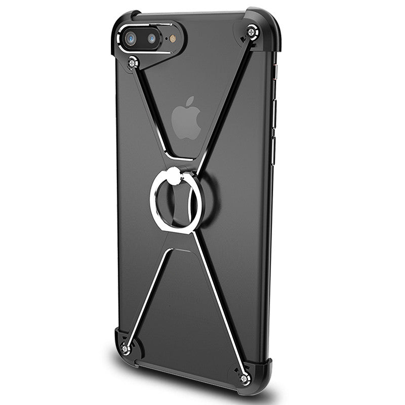 iPhone XS Max Metal Case,Magnetic Aluminum Frame Bumper Case For Apple  iPhone XS Max, Black 