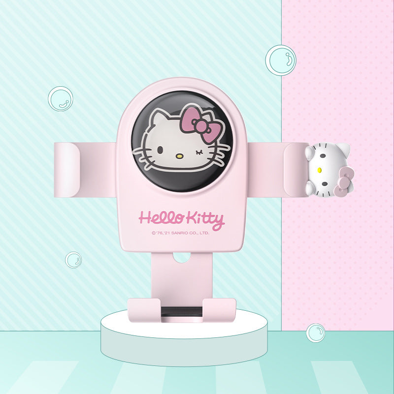 Plastic Mount Type Hello Kitty Bobble Head/ Car Mobile Holder