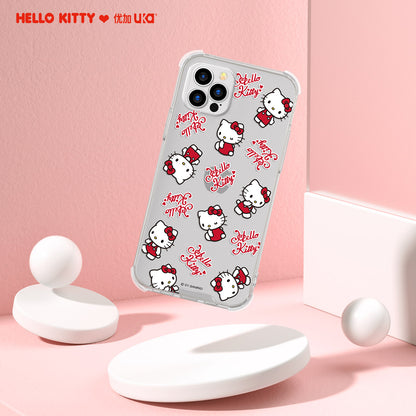 UKA Sanrio Characters Shockproof Air Cushion TPU+PC Clear Back Case Cover