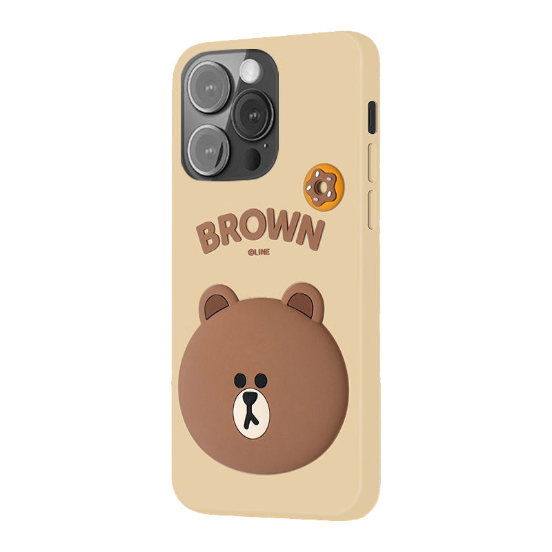 Line Friends Shockproof 3D Silicone Case Cover