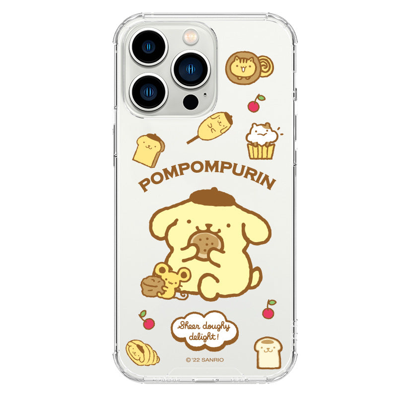 UKA Sanrio Characters Shockproof Air Cushion TPU+PC Clear Back Case Cover