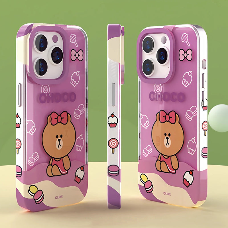 Line Friends IMD All-inclusive Shockproof Protective Case Cover