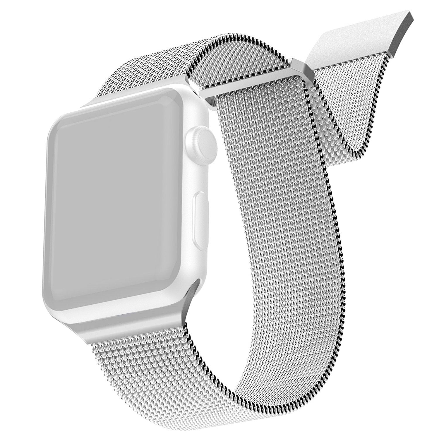 X Doria Mesh Band Metal Loop Stainless Steel WatchBand for Apple Watch