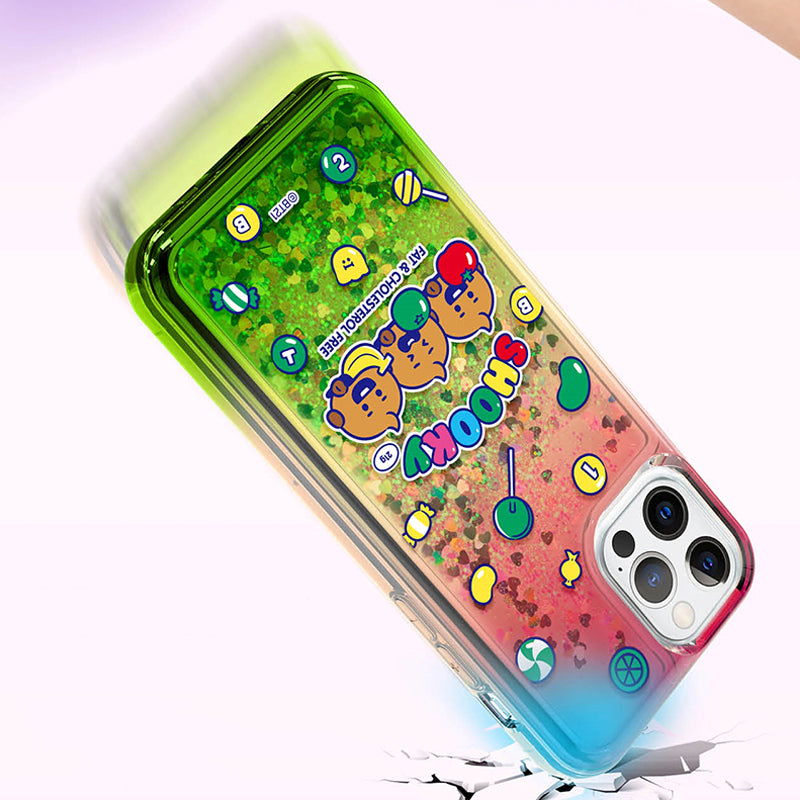 BT21 Jelly Candy Bling Aqua Case Cover