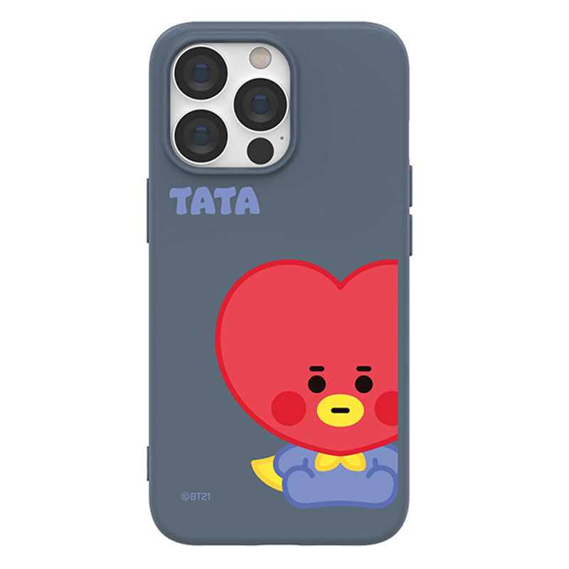 BT21 Liquid Silicone Soft Color Jelly Case Cover