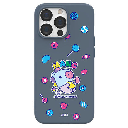 BT21 Liquid Silicone Soft Color Jelly Case Cover