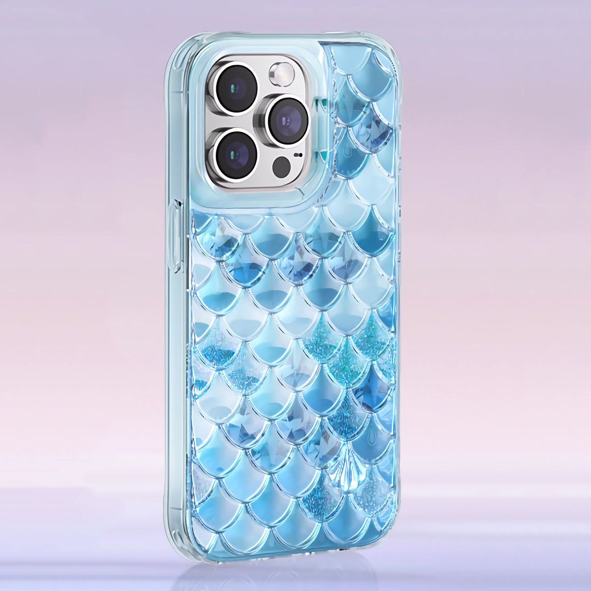 KINGXBAR Mermaid 3D Shockproof Back Cover Case