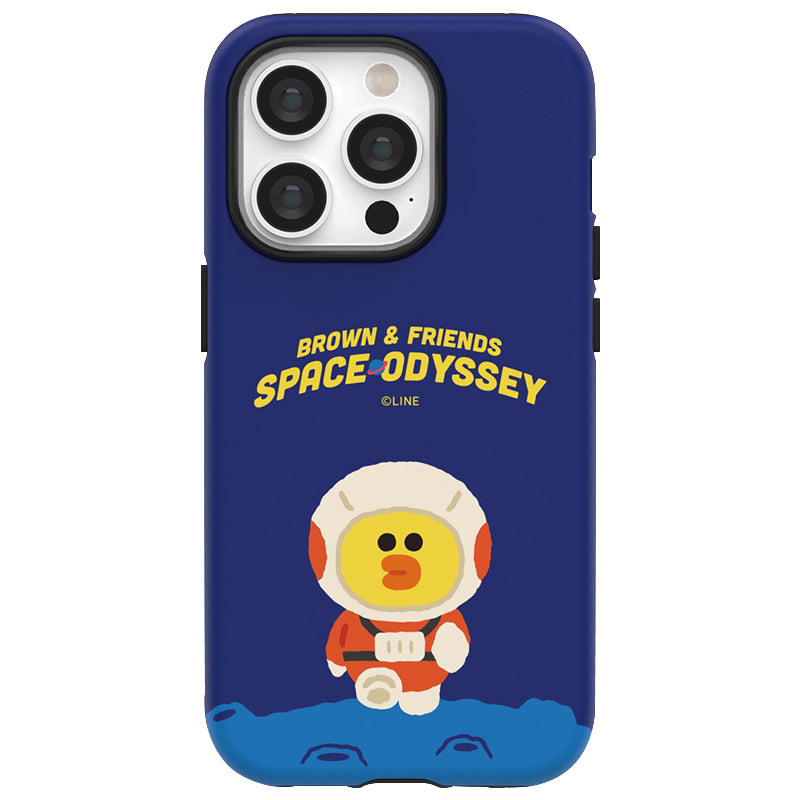 Line Friends Space Dual Layer TPU+PC Shockproof Guard Up Combo Case Cover