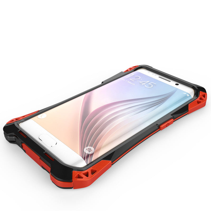 R-Just Amira Aluminum Metal Frame Shockproof TPU Carbon Fiber