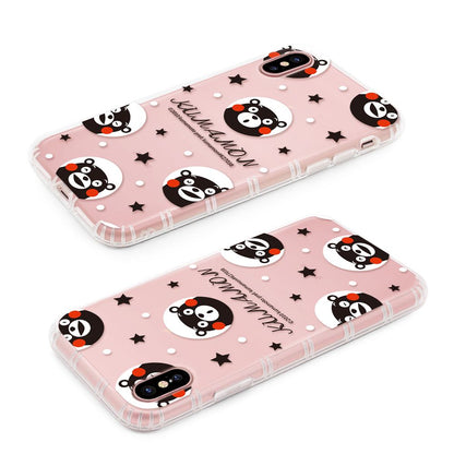 GARMMA Kumamon Shockproof Air Cushion Transparent TPU Soft Back Cover Case