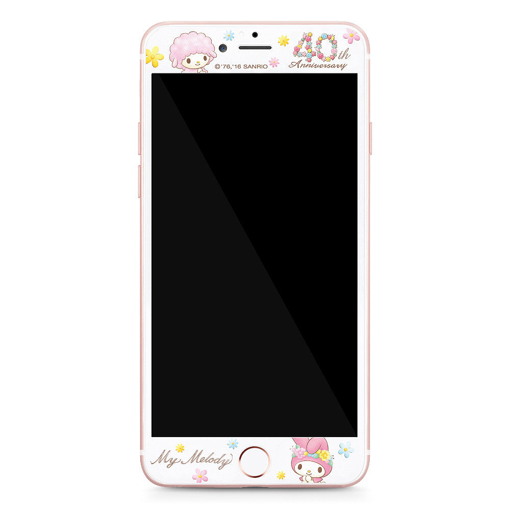 GARMMA My Melody & Little Twin Stars Tempered Glass Screen Protector for iPhone 6S Plus/6S/6 Plus/6