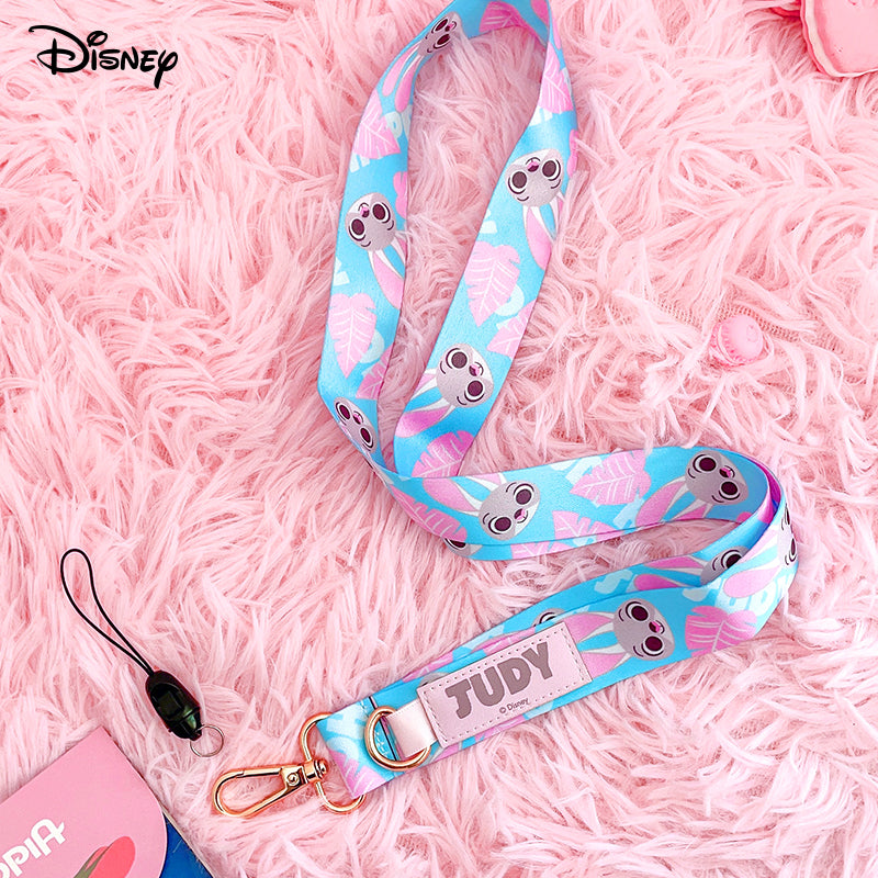2 LILO & STITCH LANYARD Disney cute neck strap keychain And Strap
