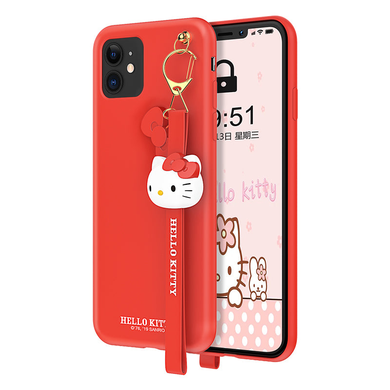 Hello Kitty & Heart Key Case