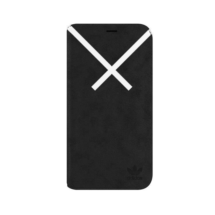 adidas Originals XBYO Booklet Wallet Case for Apple iPhone XS X Armor King Case