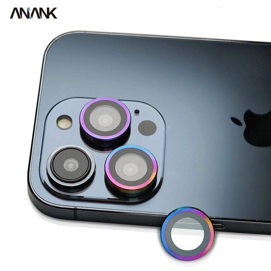 ANANK AR Titanium Alloy Tempered Glass Circle Lens Guard