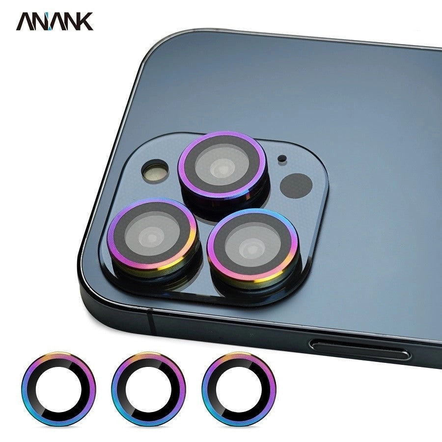 ANANK AR Titanium Alloy Tempered Glass Circle Lens Guard