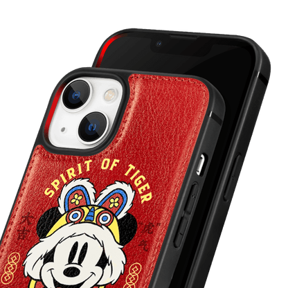 UKA Disney Tiger CNY Premium Leather Back Case Cover