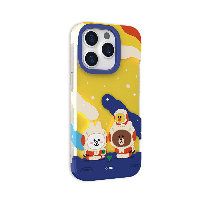 Line Friends IMD All-inclusive Shockproof Protective Case Cover