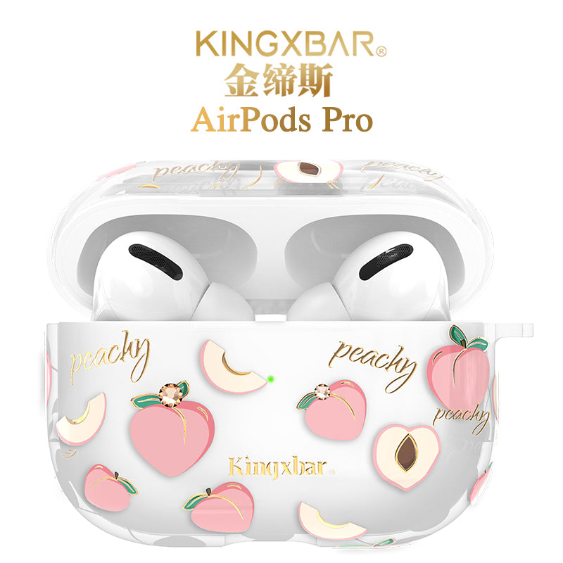 KINGXBAR Luxury Series AirPods Pro Case Cover - Black – kingxbar