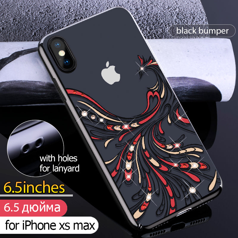 Swarovski Swan Iphone X XS shop Case