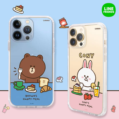 GARMMA Line Friends Happy Meal Air Cushion TPU+PC Back Case Cover