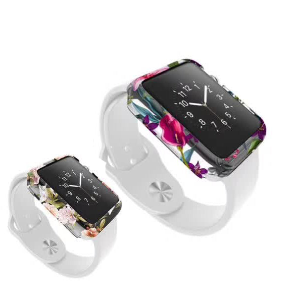 Floral apple hotsell watch bumper