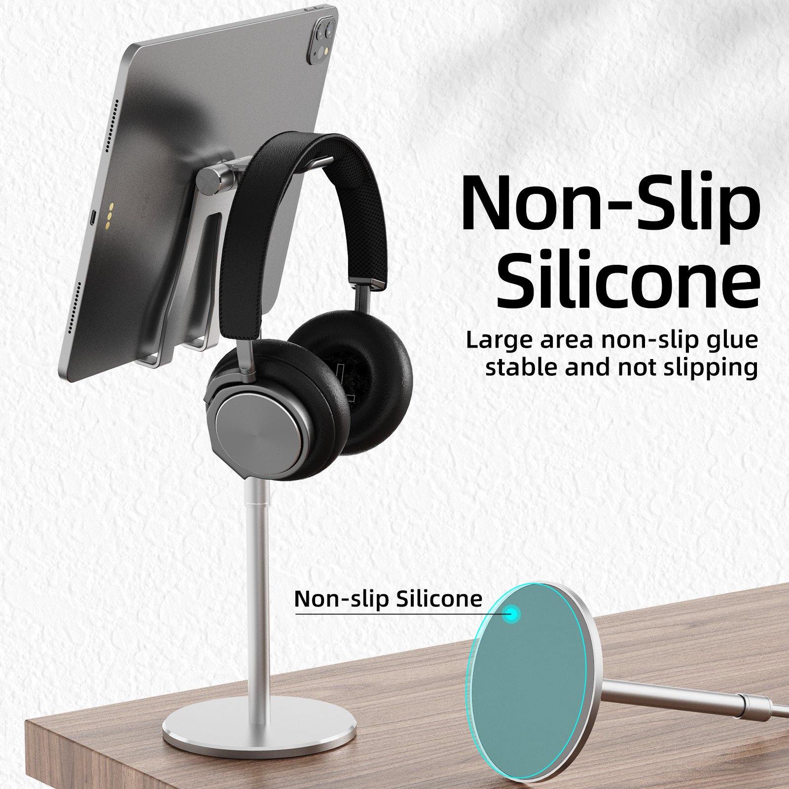 R Just Aluminum Alloy Telescopic Headphones Tablet Stand