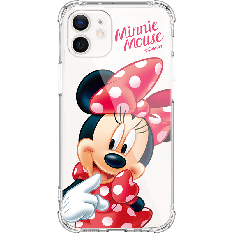 UKA Disney Shockproof Cushion Soft Clear Back Case Cover