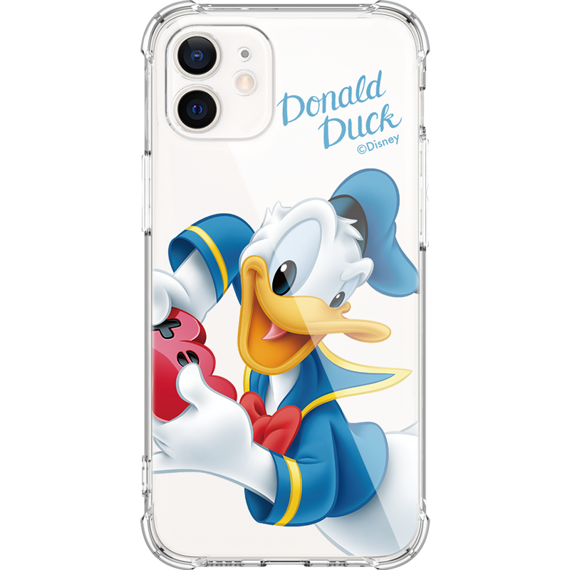 UKA Disney Shockproof Cushion Soft Clear Back Case Cover