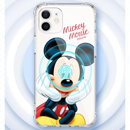 UKA Disney Shockproof Cushion Soft Clear Back Case Cover