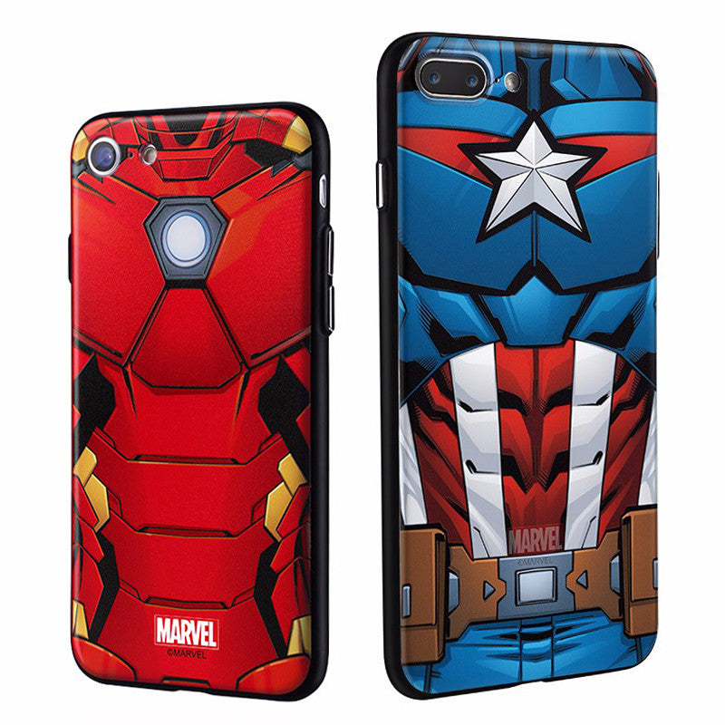 X-Doria Marvel Avengers Power PC Case Cover for Apple iPhone SE/8/7 &  iPhone 8/7 Plus