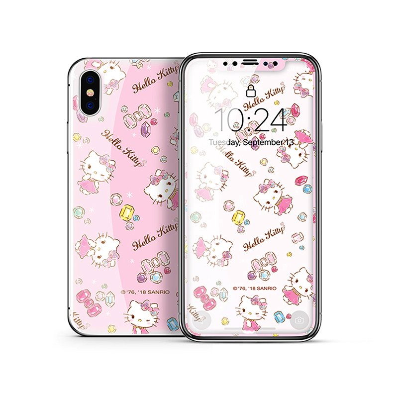 X-Doria Hello Kitty Tempered Glass Screen Protector & Back Cover